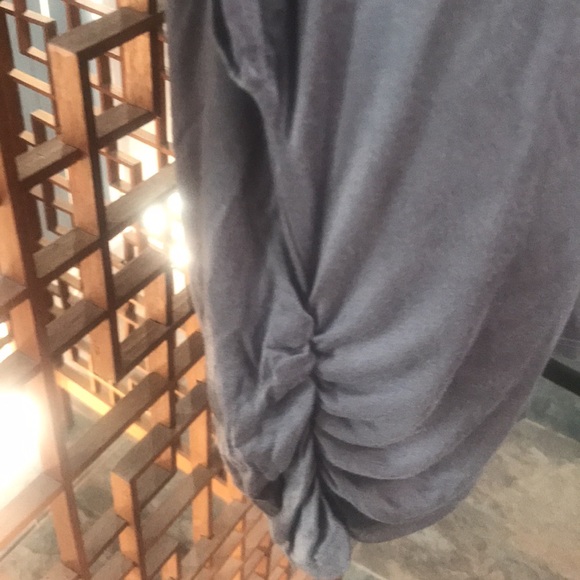 Rhapsody gray shirt with one jeweled strap size XL - Picture 4 of 5